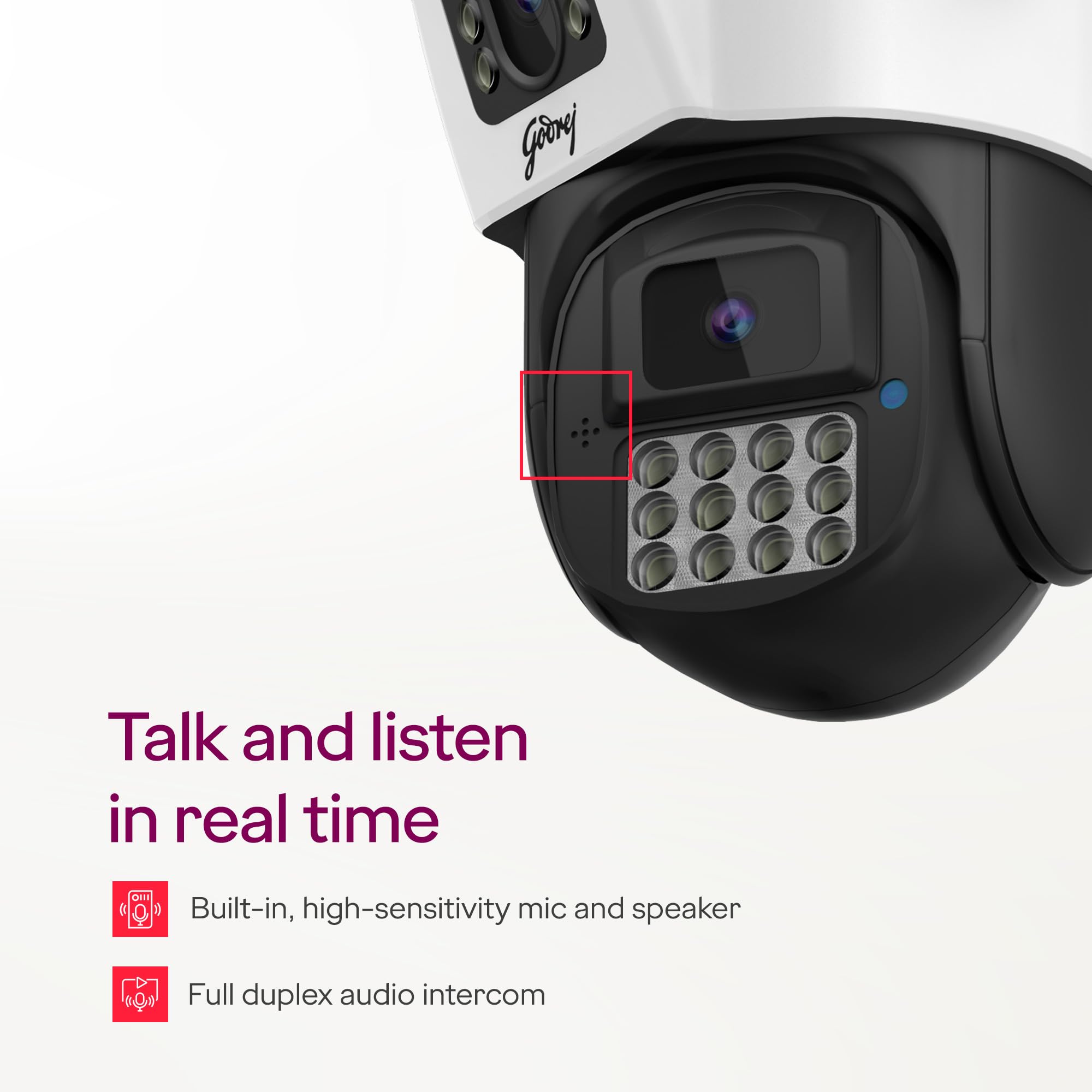 Buy Godrej Security Solutions Store Cam ACE Pro 4G Linkage Camera